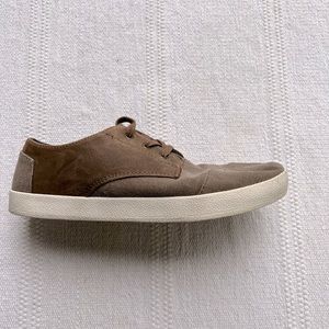 Toms Men’s Sneakers Size 8 Brown
